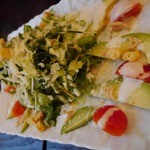 トリコロール - アボガドのサラダ