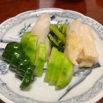 ふく鮨 - 漬物