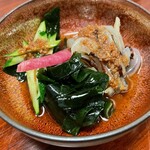 ふく鮨 - くらげ酢