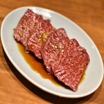 炭火焼肉ホルモンさわいし - 和牛特選サガリ（３，６００円）２０２４年３月
