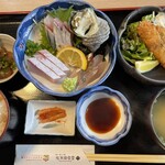 関あじ関さばの郷 佐賀関食堂 - 料理写真:関あじ関さば御膳