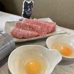 黒毛和牛食べ放題Z - 卵は追加でた注文