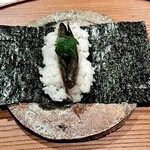 食堂うゆき - 稚鮎の天ぷら　手巻き