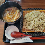 Juuwari Soba Kamoryouri Naraya - 鴨せいろ（2000円）