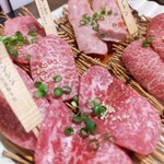 百済 - 希少部位５種盛り