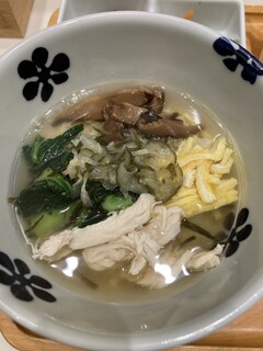 Dashi Cha Duke Purasu Niku Udonen - 奄美大島の鶏飯風