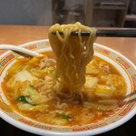 Tenri Sutamina Ramen - 味噌スタラーメンの麺