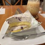 紅茶の店 Kenyan - ブルーベリーチーズケーキとアイミティ