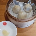 Shanhaitampaoshoukan - 酸辣湯麺セット￥１３４０の小籠包！！