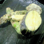 「天ぷら」。おまかせ○種。