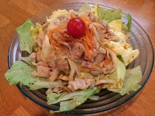 Torifuku - 自家製中華ドレッシングのサラダ