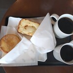 タリーズコーヒー&ティー - 料理写真:モーニングセット 2種