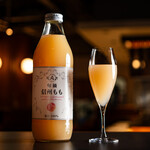 Shinshu peach juice from the Alps