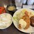 洋食屋グリルCoCCo - 料理写真:Cセット ハンバーグとエビフライとサカナフライ