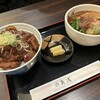 角浅 - どて丼とそば