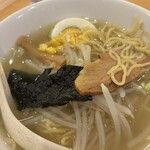 天宝 - セットの塩ラーメン