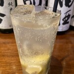 鉄板酒ノ きがる - 日向夏サワー　税込580円