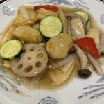 Ichiban - ホタテと季節野菜炒め