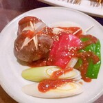 百済 - 野菜盛り合わせ