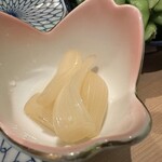 博多の屋台横丁 喜水丸 - らっきょ