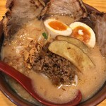 Kuradashi Miso Monzaemon - 北海道味噌　味噌漬け炙りチャーシュー麺