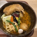 ヴァサラロード - チキンレッグ＆野菜1680円