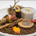 ラトラスフィス - ランチコース 6405円 のアミューズ 収穫祭