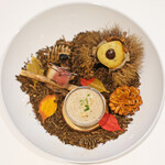 ラトラスフィス - ランチコース 6405円 のアミューズ 収穫祭