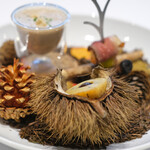 ラトラスフィス - ランチコース 6405円 のアミューズ 収穫祭