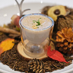 ラトラスフィス - ランチコース 6405円 のアミューズ 収穫祭