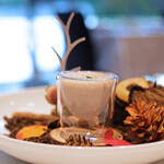 ラトラスフィス - ランチコース 6405円 のアミューズ 収穫祭