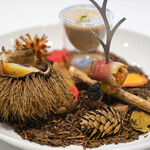ラトラスフィス - ランチコース 6405円 のアミューズ 収穫祭