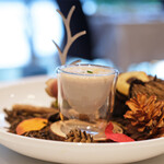 ラトラスフィス - ランチコース 6405円 のアミューズ 収穫祭