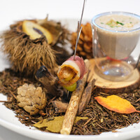 ラトラスフィス - ランチコース 6405円 のアミューズ 収穫祭