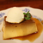 ビストロ 後藤 - ランチ_デザート(ランチ代＋400円コーヒー付)_濃厚プリン_2014.01
