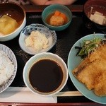かみいし - 太刀魚フライ定食　800円