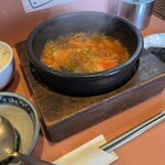 石焼ピビンパ食 - テールスープ　ランチ