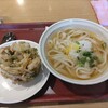 二代目 甚八 - 小海老とあおさのかき揚げうどん