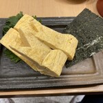 ニューすしセンター - 寿司屋の玉子あて