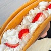 イシイクレープ - 16番 生地だけ 生クリーム増(ダブル)、生イチゴトッピング