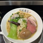 竹末東京Premium - 味玉鶏ホタテそば