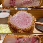 tonkatsu.jp - 天城黒豚の特上ロースかつ定食&ミニひれかつ（単品）