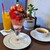 フルーツカフェ かじゅまる - 料理写真:完熟いちごとブラウニーのパフェ¥1,980