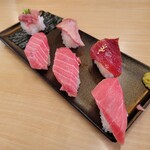 スシロー - 天然インド鮪6貫盛り