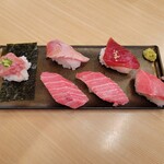スシロー - 天然インド鮪6貫盛り
