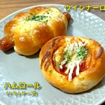 レフボン - ハムロールとウインナーロールを購入