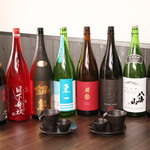 Mangetsu - 日本酒 多数そろえております。