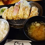 とんかつ ひびき - 特上ロースカツ定食