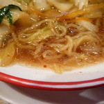 彩華ラーメン - 麺とスープ