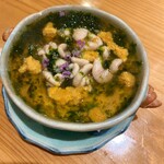 George - 鱈白子とウニの茶碗蒸し